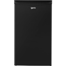 Igenix IGUL048B Freestanding Under Counter Larder Fridge, 48cm, Black