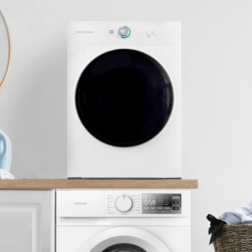 statesman Statesman TD03VFW Freestanding Compact Vented Tumble Dryer, White 1