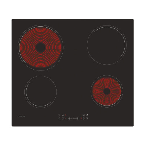 Candy Candy Vetroceramic Hob 60cm, 4 Zones, Black 1