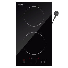 CIARRA Built-in Induction Hob 2 Zones with 13A UK Plug 2900W CBBIH292T