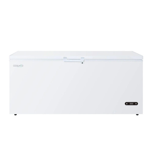 CoolMed Large Chest Freezer 567L, Laboratory Grade, Lockable, CMCF650