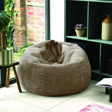 (Mushroom) rucomfy Slouchbag Bean Bag - Classic Snug Indoor Seat for Adults