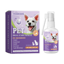 (50ml) YEGBONG Oral Cleaning Spray Cleans tartar, stains, mouth odor, freshens breath, suitable for cats and dogs