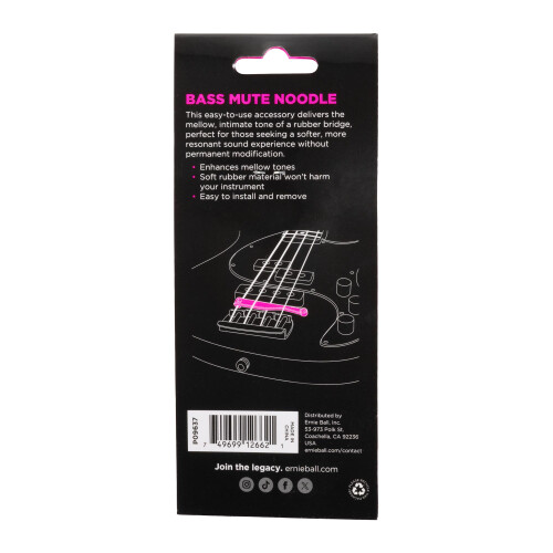Ernie Ball Mute Noodle - Bass 1