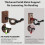 Guitar Wall Mount, Nitro-Safe Soft Padded Hook Easy Install Guitar Hangers 5