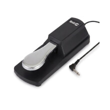 RockJam RJSP01 Universal Sustain Pedal for Keyboards & Digital Pianos