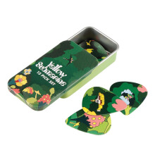 D'Addario Beatles Picks Yellow Submarine - Pepperland Woods Medium, 15-Pack