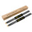 Donner 5A Drum Sticks Maple Wood Drumsticks 2 Pair with Carrying Bag-Black 3