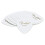 Fender Fender Classic Celluloid Guitar Picks 346 Shape, White, Heavy, 12-Pack 1