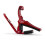 Kyser Quick-Change Capo for 6-string acoustic guitars, Ruby Red, KG6R 1