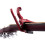 Kyser Quick-Change Capo for 6-string acoustic guitars, Ruby Red, KG6R 3