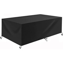 TopSoul Outdoor Furniture Cover Waterproof UV Resistant 600D Heavy Duty Oxford Patio Table Chair Set Cover 150x90x75cm