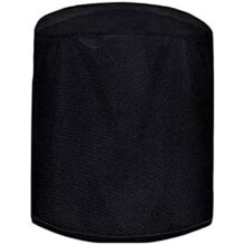 (Schwarz, 100x90cm) QSTGX Patio Furniture Cover 100x90cm Waterproof Windproof Tear-Resistant with Drawstring Outdoor Table Chair Set Cover Black