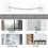 3 Pack Window Security Lock No Drill Child Safety Lock Adjustable Pet Proof Window Restrictor for Doors Cabinets Drawers Refrigerator, White 7