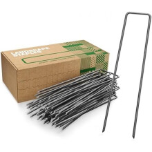 (100) GardenGloss Garden Anchors Black 150x25mm 100 Pack