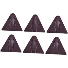 LOORGVEL 6 Pack Window Security Lock ABS Child Safety Locks for Windows and Sliding Doors, Fits Vertical and Horizontal Windows
