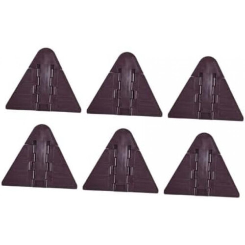 LOORGVEL 6 Pack Window Security Lock ABS Child Safety Locks for Windows and Sliding Doors, Fits Vertical and Horizontal Windows