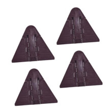 Minkissy 4 Pack Window Security Lock for Kids Sliding Door Child Safety Lock Self Adhesive Reusable for Apartments
