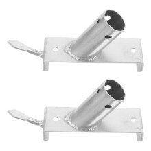 Gadpiparty 2-Pack Floor Wire Brush Attachment - Cleaning Brush Connector Accessory, Broom Handle Adapter, Scrub Tool Fastener