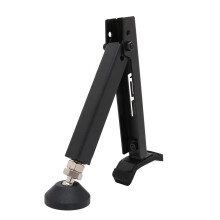 Motorcycle Rear and Front Wheel Stand, Foldable Iron Motorbike Single Side Stand, Foldable Lift Stand, for Most Motorcycle Wheels, 22 x 11 x 6cm, Blac