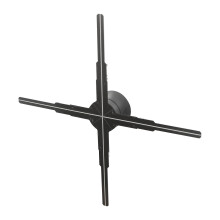3D Hologram Fan, 52cm Holographic Advertising Display with Remote & App Control, Hologram Display Fan with 1600x552 Resolution & 160 Viewing Angle fo