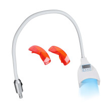 Teeth Whitening Machine LED Light Professional Dental Whitening Lamp with Display Screen,Timer,Portable Bleaching Light,for Hospitals, Clinics, Househ