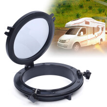 Boat Porthole, Round Shape Porthole, Marine Boat Yacht Window, Porthole Window Round Portlight Yacht Tempered Glass Porthole, for Boat/Yacht/RV/Indust