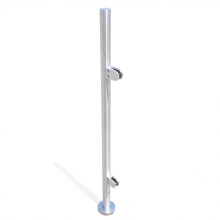 316 Stainless Steel Glass Balustrade Posts Balustrade Glass Balustrade Kit for 8-12mm Glass, 110cm Stainless Steel Balustrade Post for Garden, Pool an