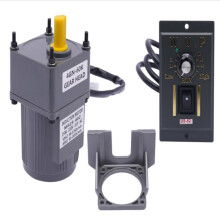25W 220V AC Gear Motor - with Speed Controller Widely Used in Packaging Transportation Equipment Textile Machinery Automatic Welding Machines Automoti