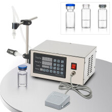 Liquid Filling Machine, 5-3500 ml Liquid Filler, Automatic/Manual Digital Control Bottle Filler, Discharging Drip Tight Function, Power Cut Memory Fun