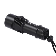 LED Dive Light Waterproof Compact Bright Diving Torch Submersible Flashlight Underwater Submarine Lights Lumen High-Performance Scuba for Outdoor Spor