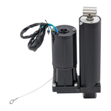 OUKANING 12V 500W Power Trim Unit for Outboard Motors, Marine Engine Tilt Motor with Safety Protection, Fits 75-115HP F65 F75 F80 F90 F100 F115 Four-S