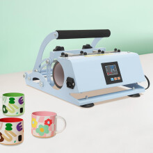 Tumbler Heat Press Machine Mug Sublimation Press Cup Hot Press for 11oz-30oz Sublimation Ceramic Mugs 500W Blank Skinny Tumbler Glass Mug Press Heater