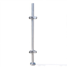316 Stainless Steel Glass Balustrade Posts Balustrade Glass Balustrade Kit for 8-12mm Glass, 110cm Stainless Steel Balustrade Post for Garden, Pool an