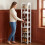 Wooden Shoes Organizer for Small Space, White,9-Tier 1