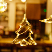 (Christmas Tree) Novelty Christmas Window Decoration Hanging Lights