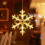 (Snowflake) Novelty Christmas Window Decoration Hanging Lights 1