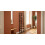 Vertical Shoe Rack for Small Spaces, Ivory and Black 7