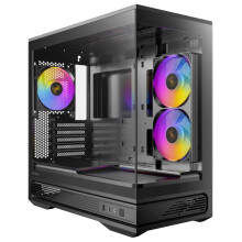 Antec Constellation C2M ARGB Micro-ATX PC Case - Black