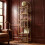 6 Tier Bookcase Bookshelf Tempered Glass Metal Frame 1