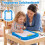 Adjustable Kids Art Easel with 4-in-1 Drawing Boards 1