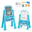 Kids Adjustable 4-in-1 Art Easel with Accessories 7