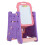 Kids 3-in-1 Art Easel with Magnetic Board - Pink 7