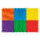 Interlocking Sensory Mats, 6 PCS, Multicolor, TPE, 12"x12" 7