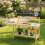 2-in-1 Wooden Mud Kitchen with Sinks and Accessories 4