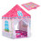 Kids Hexagonal Play Tent with Dance Mat & Tulle Curtain 8