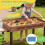 Sensory Table with Water Pump, Sink & 33 Sand Toys 6