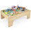 110-Piece Wooden Train Table with Storage for Toddlers 3+ 7