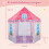 Kids Hexagonal Play Tent with Dance Mat - Pink 3