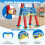 Adjustable Kids Art Easel with 4-in-1 Drawing Boards 8